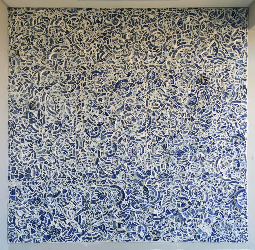 Blue Willow Mosaic